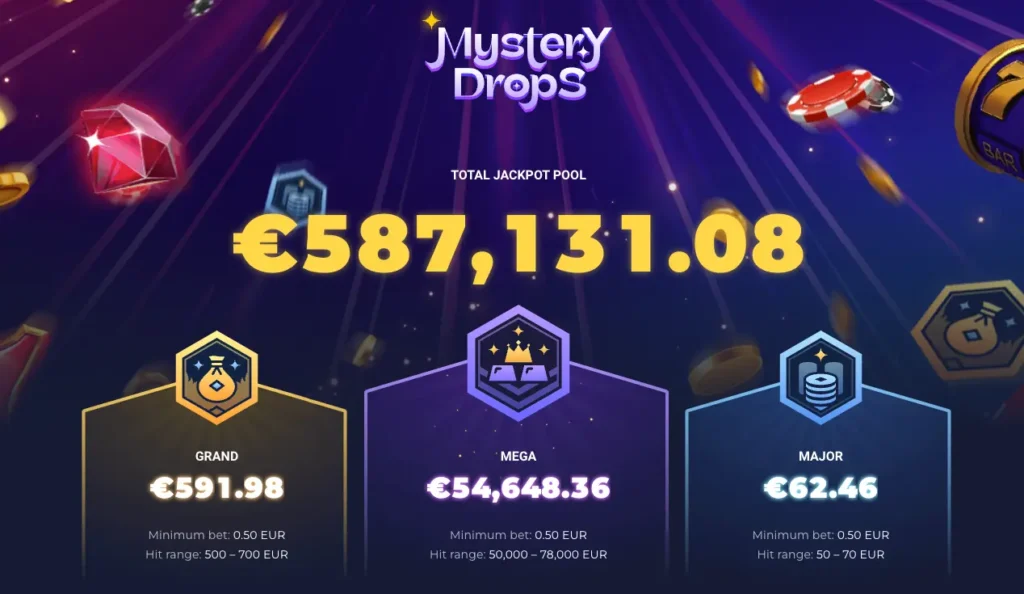 Mystery Drops at Joocasino