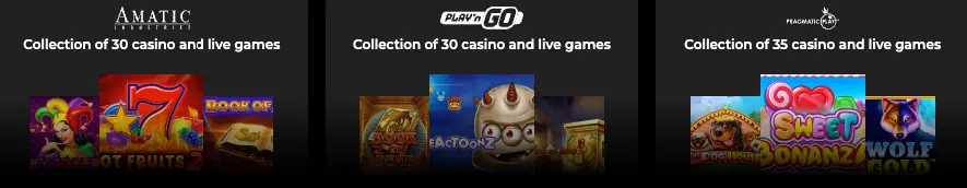 Slots and Live Games at N1Casino