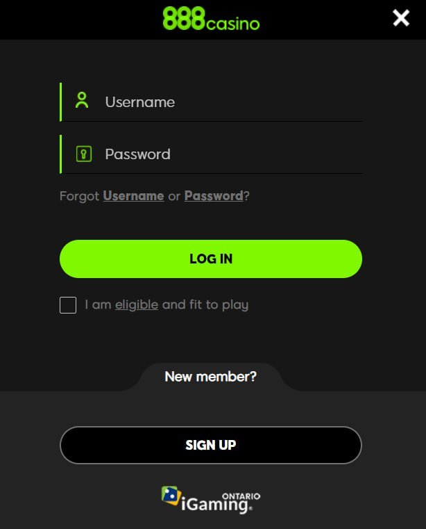 888 Casino Login