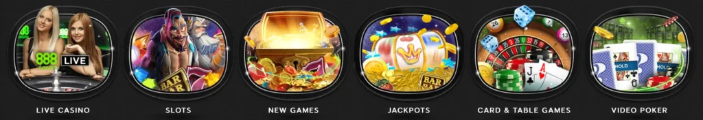 888Casino Games