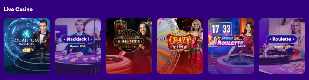 Casumo Live Casino