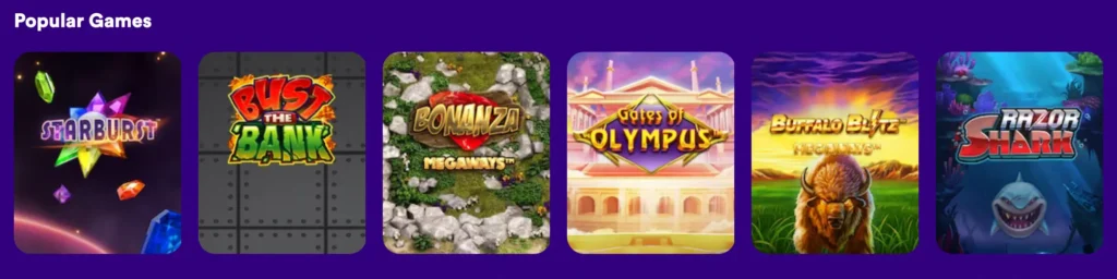 Popular Games at Casumo Casino