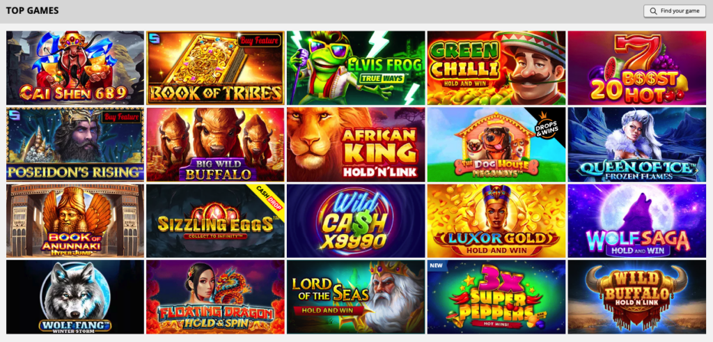 Slots at Playamo Casino