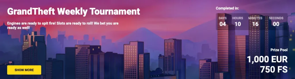 Grand Theft Weekky Tournament