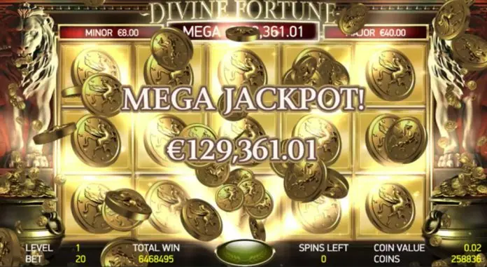 Divine Fortune Recent Wins