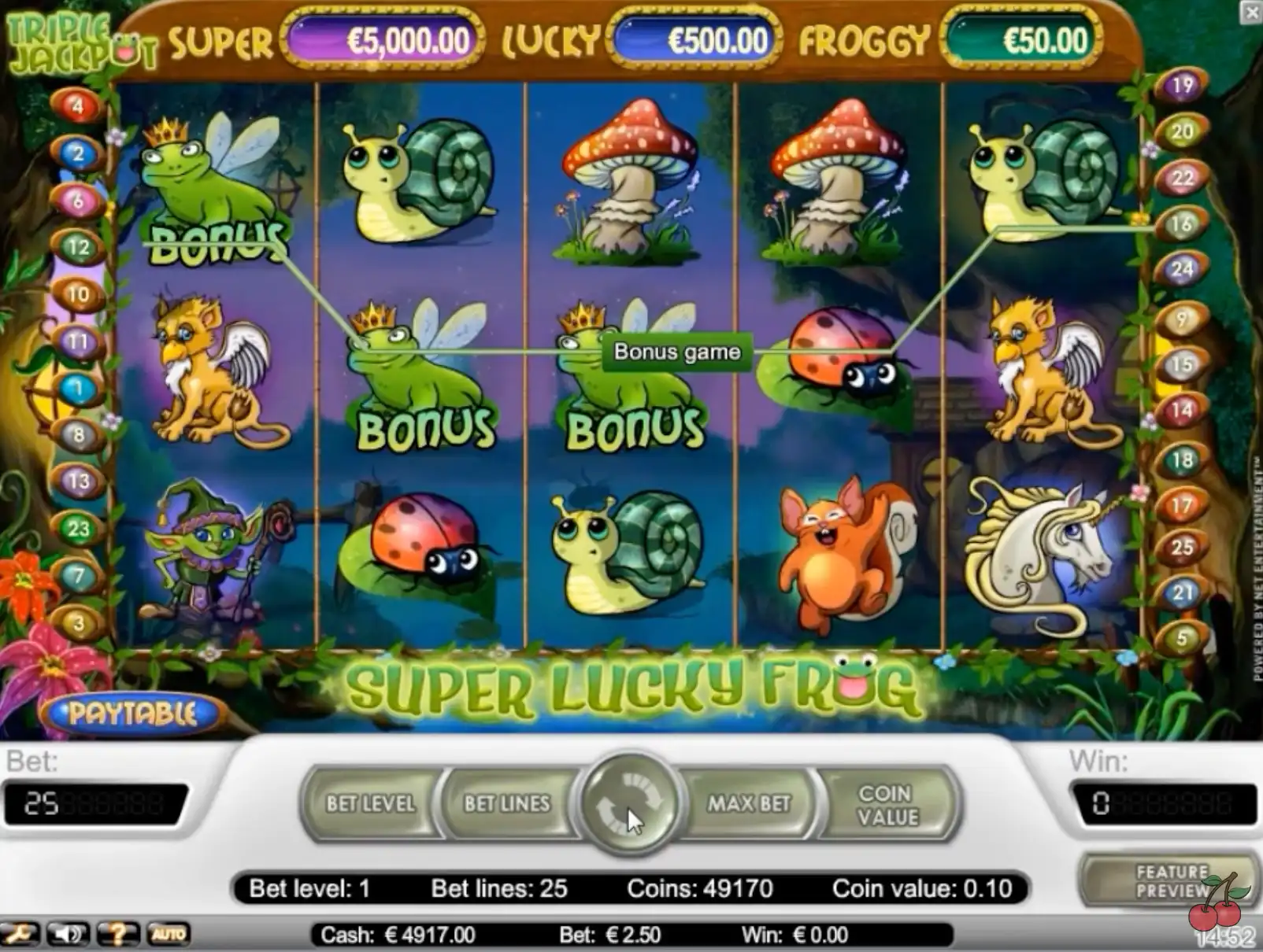 Super Lucky Frog Slot Jackpot