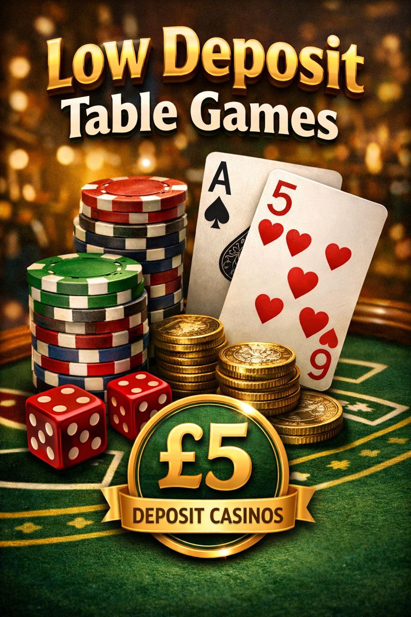 Low Deposit Table Games
