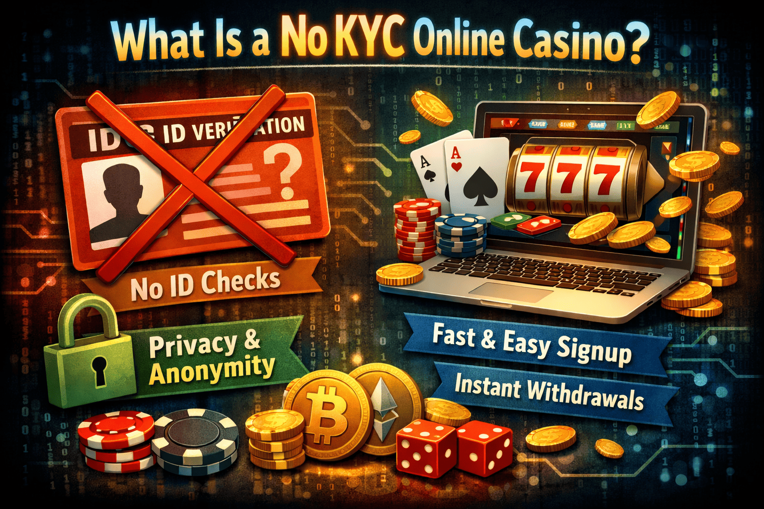 What Is a No KYC Online Casino