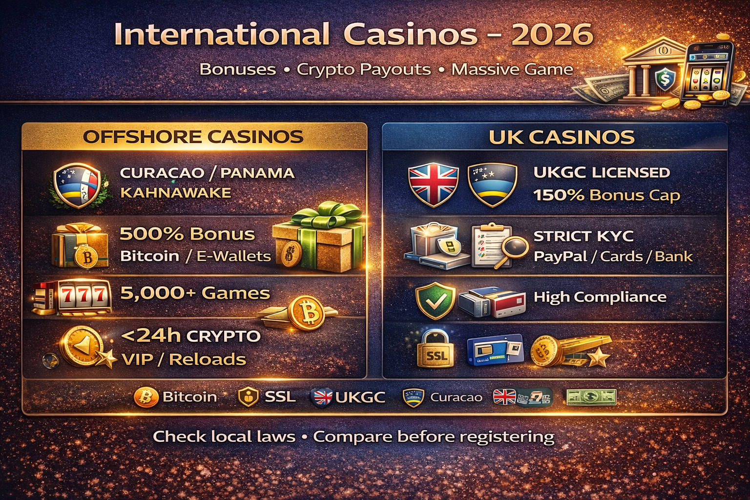 What Are International Casinos 2026