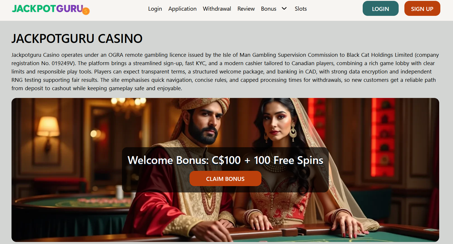 Jackpotguru Casino Reviews 2026