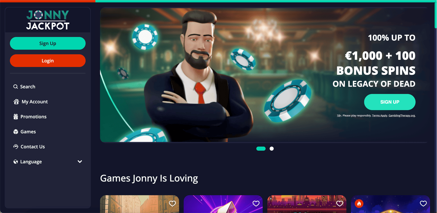Jackpot Jonny Casino