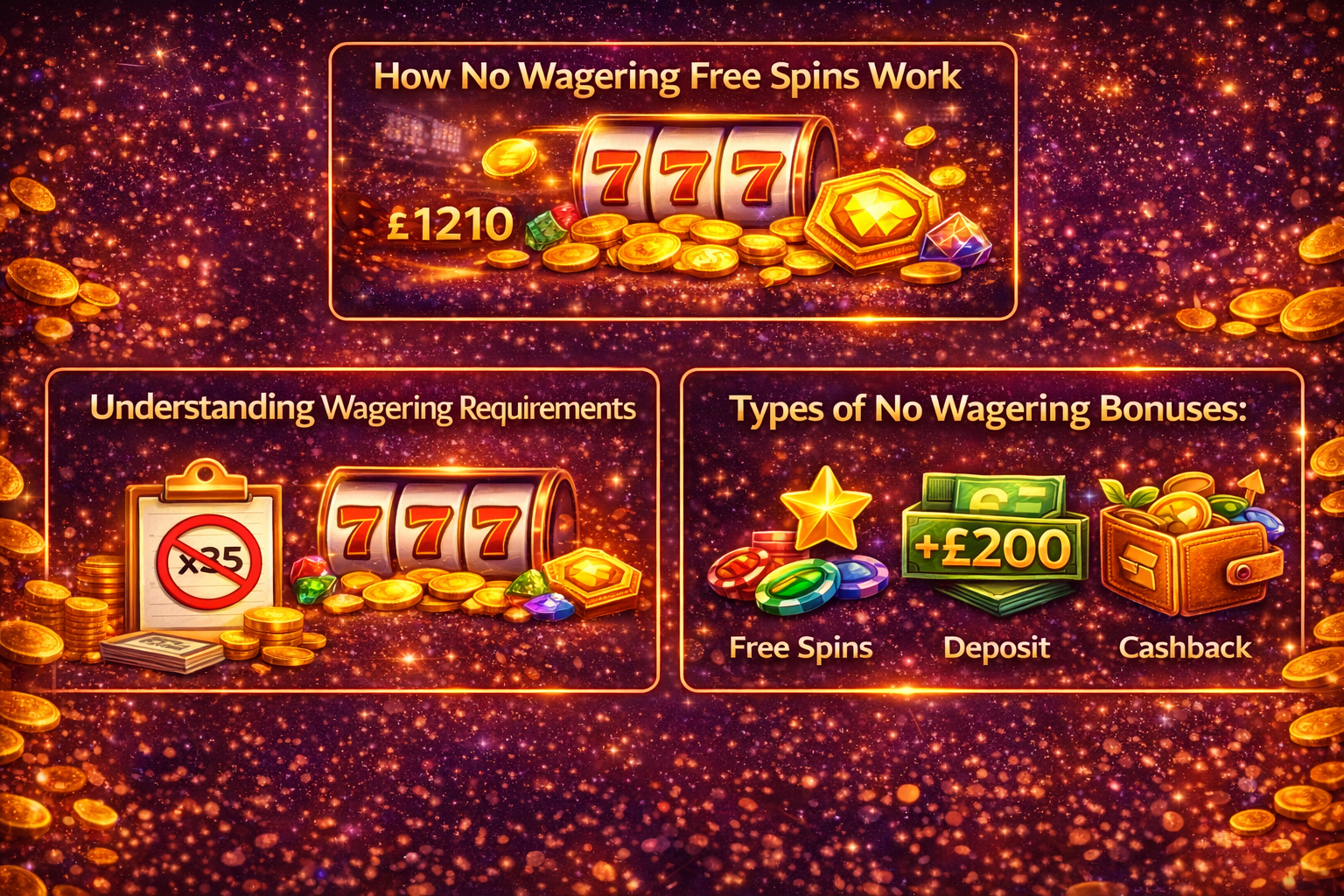 What Are No Wagering Free Spins & Bonuses 2026