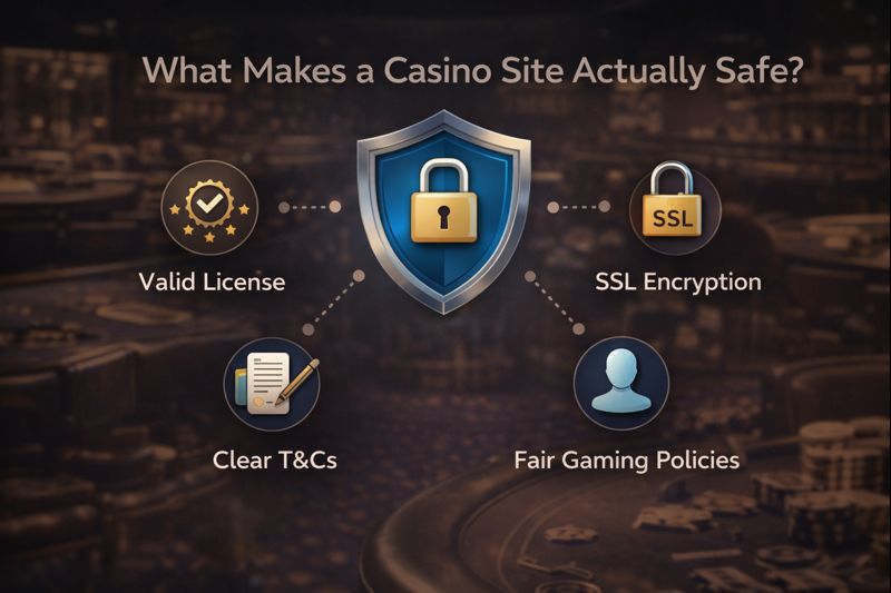 What Makes a Casino Site Actually Safe