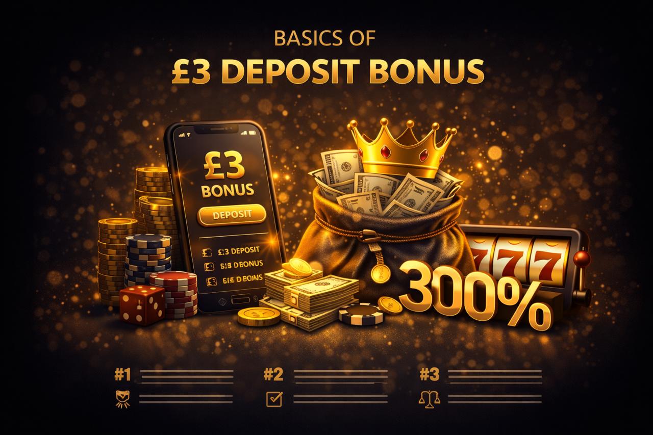 Basics of £3 Deposit Bonus