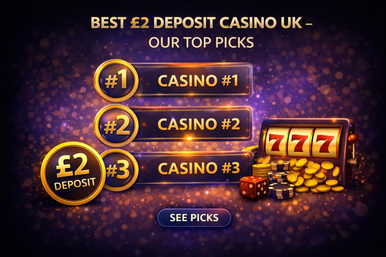 Best £2 Deposit Casino UK – Our Top Picks