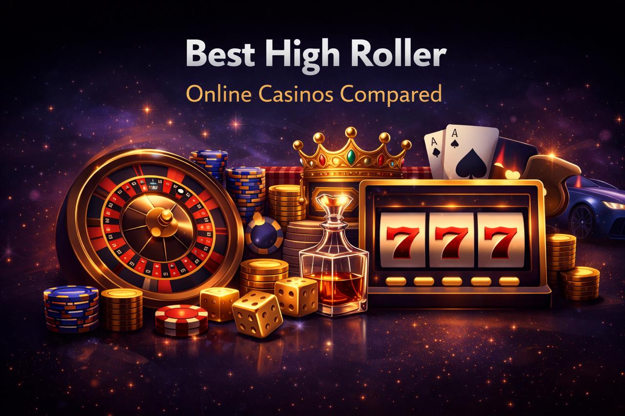 Best High Roller Online Casinos Compared