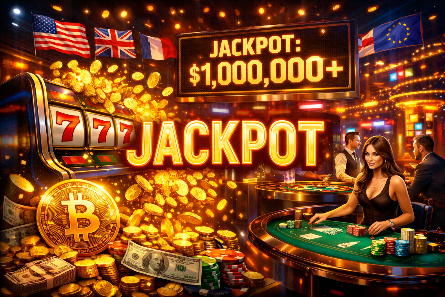 Jackpot-Focused International Casinos 2026