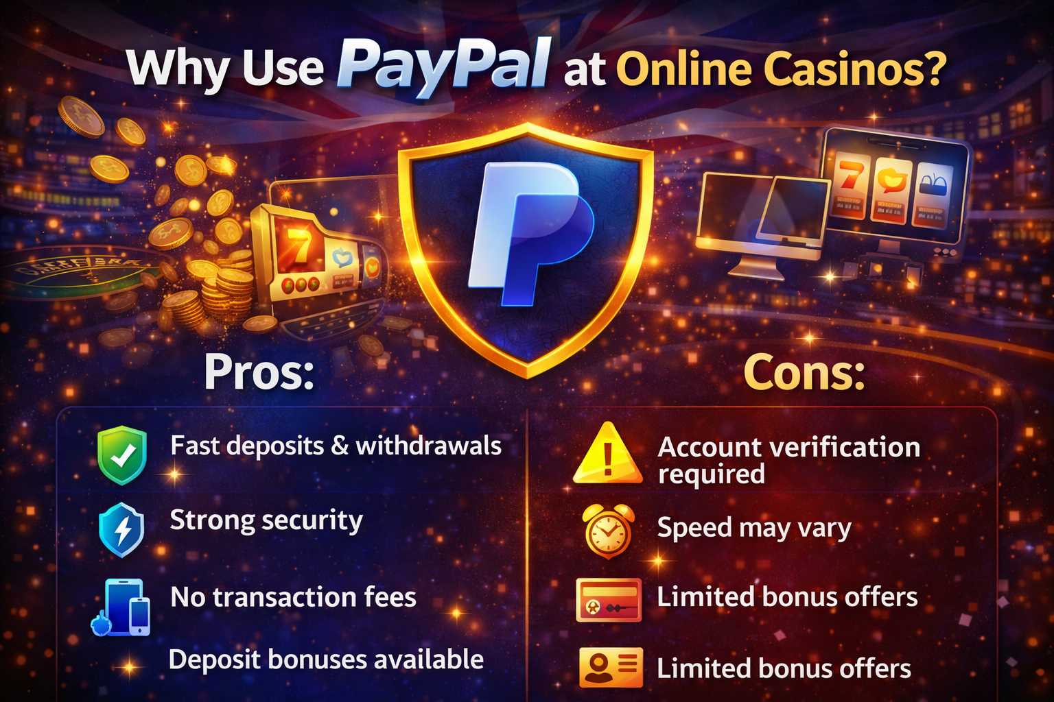 Why Use PayPal at Online Casinos 2026