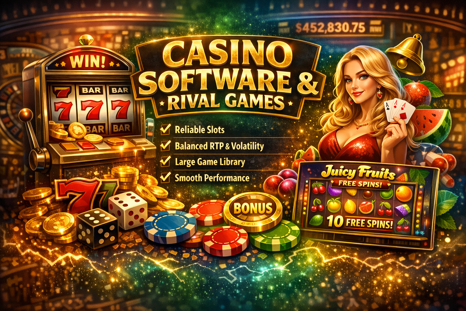 Casino Software & Rival Games 2026