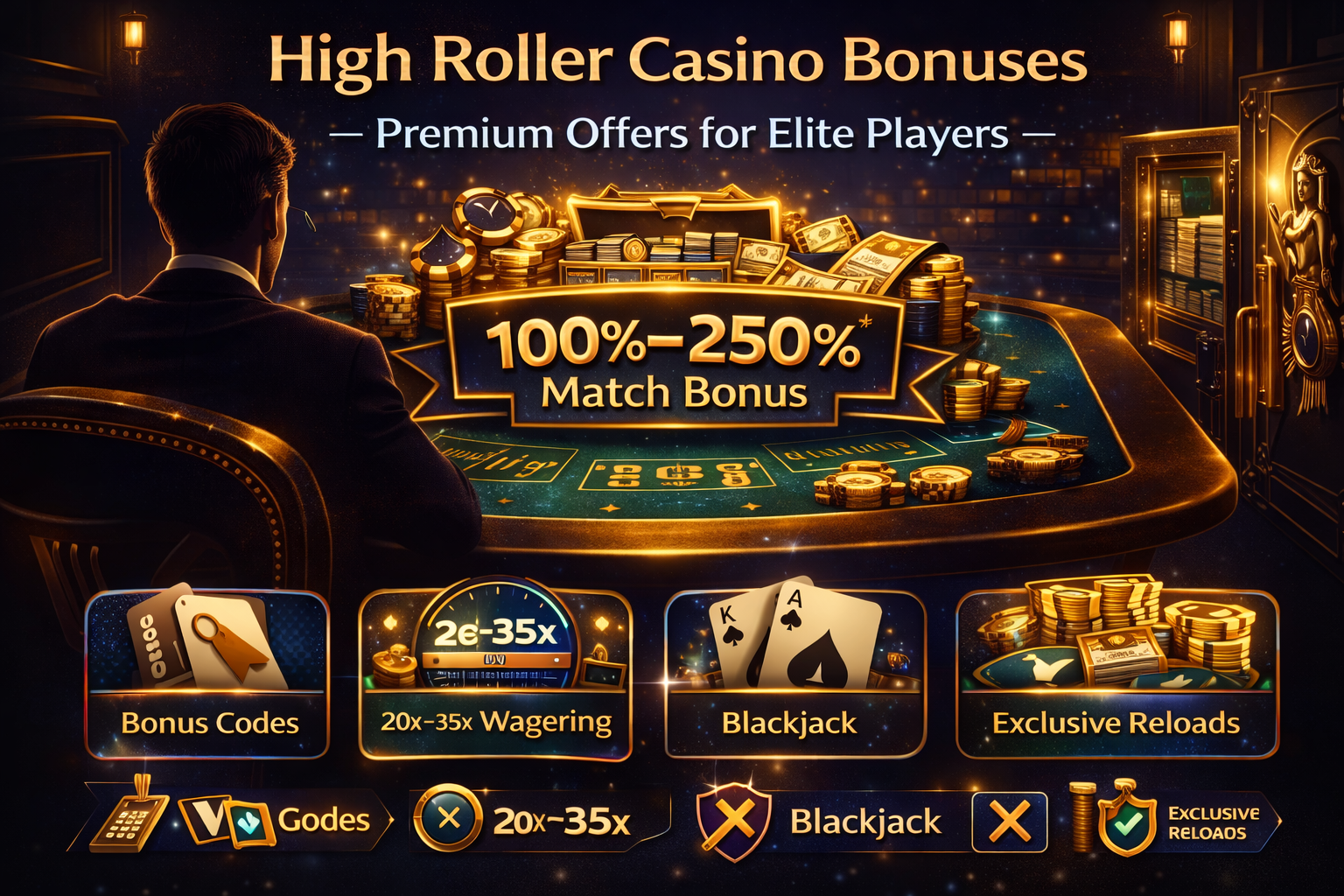 High Roller Casino Bonuses 2016