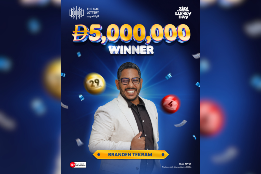 Dubai Expat Strikes it Big with AED 5 Million Win in UAE Lottery