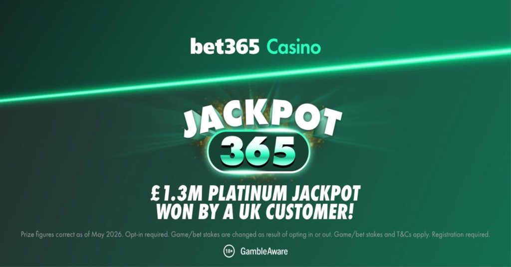 London Gambler Turns 10p Bet into £1.3 Million on Bet365’s Jackpot365
